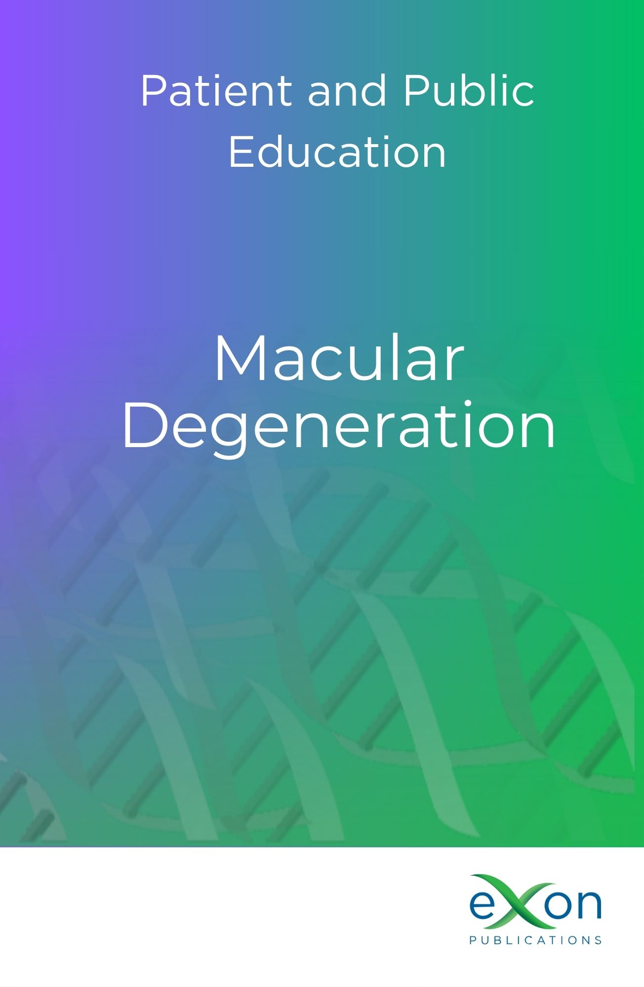 Macular Degeneration Book Cover