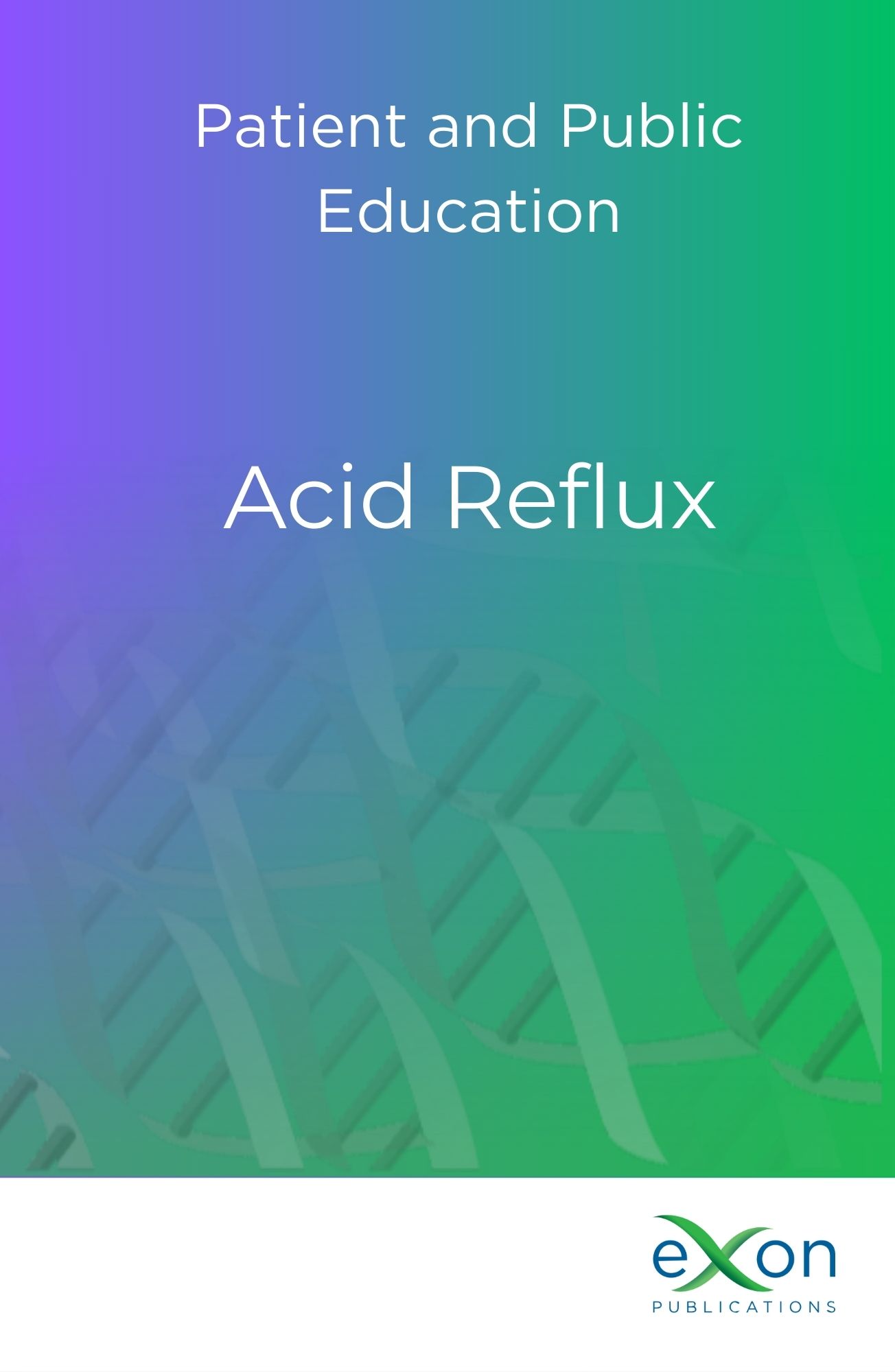 Acid reflux book cover