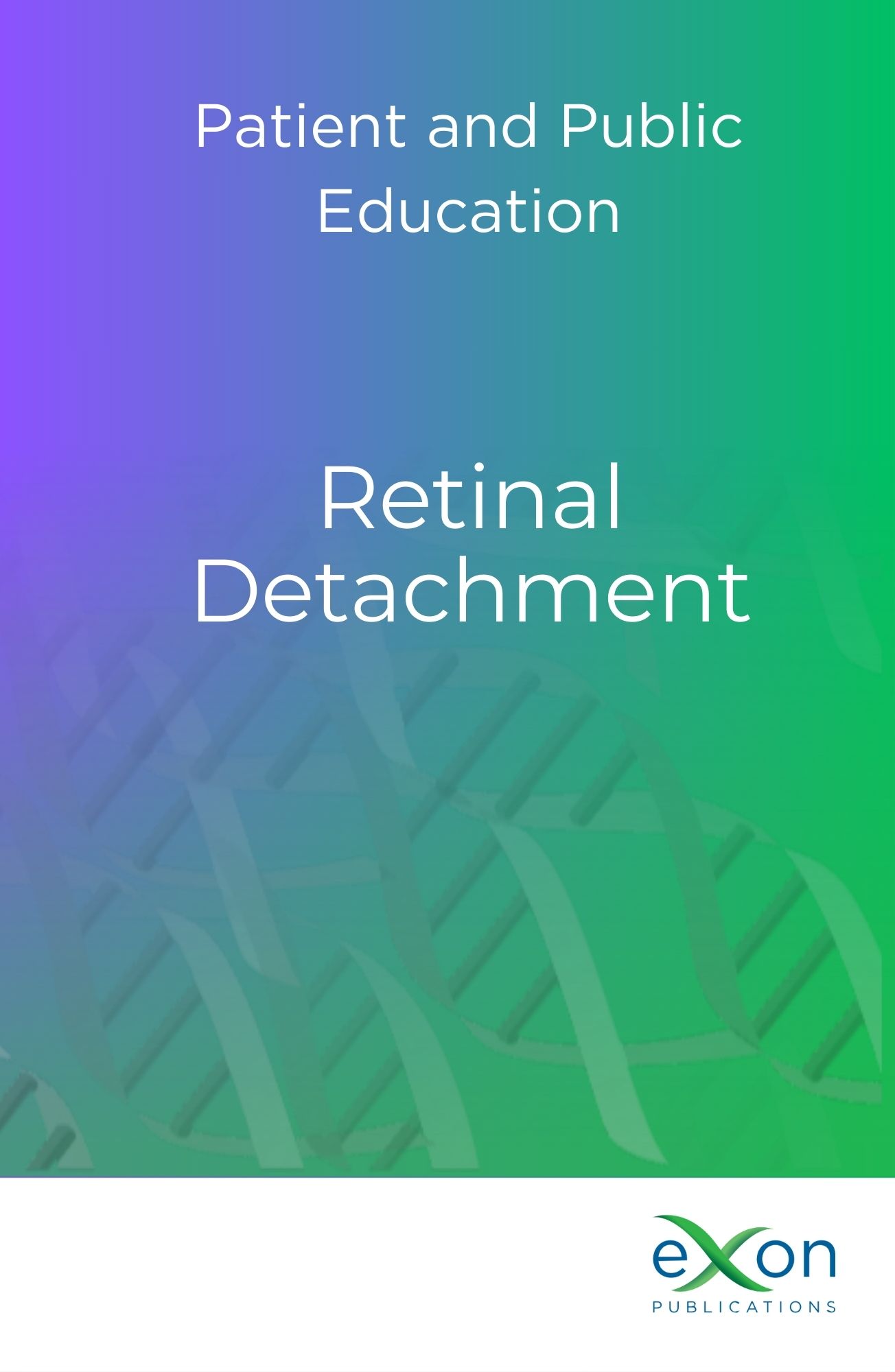Retinal detachment book cover