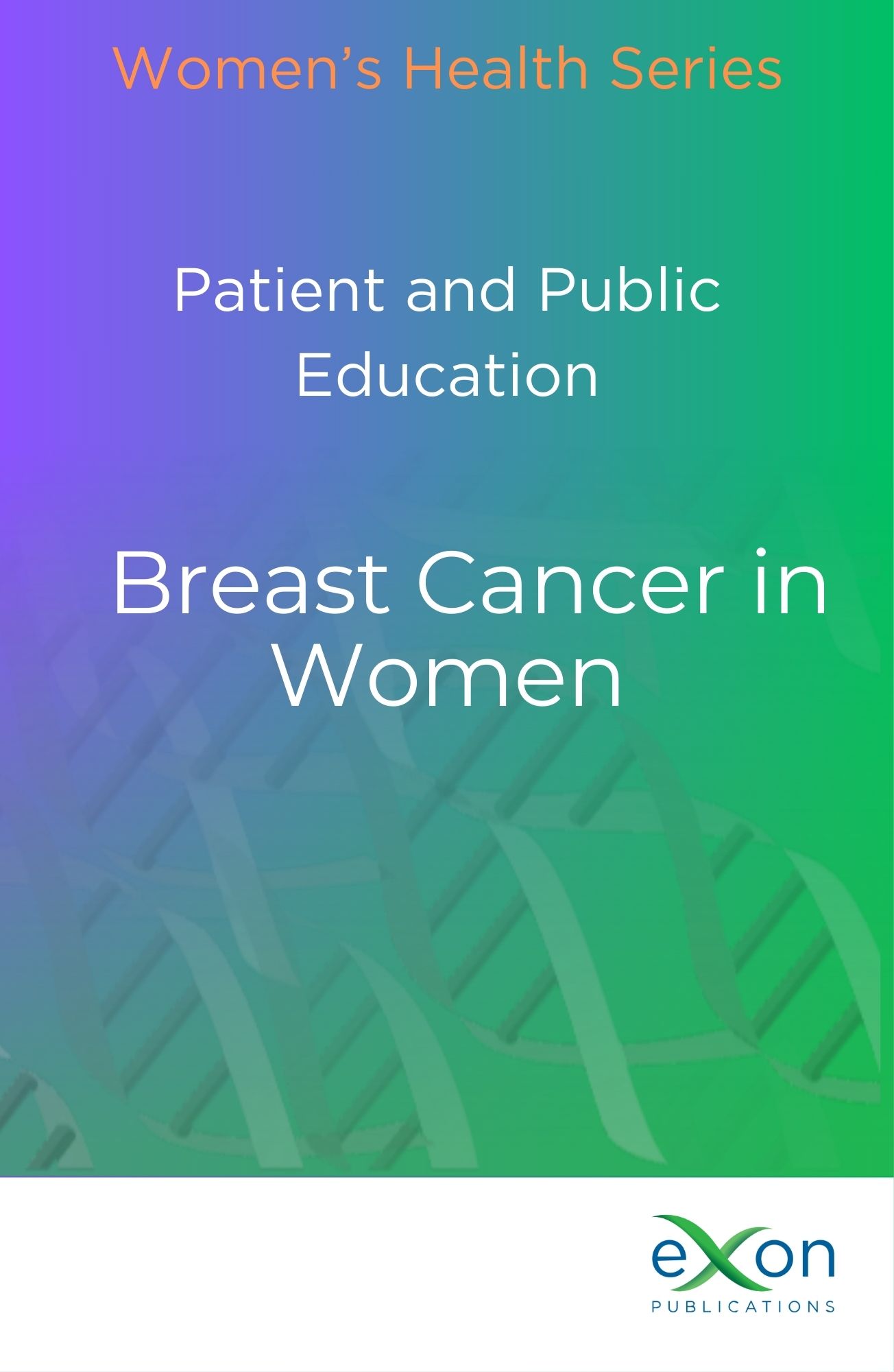 Breast cancer in women book cover