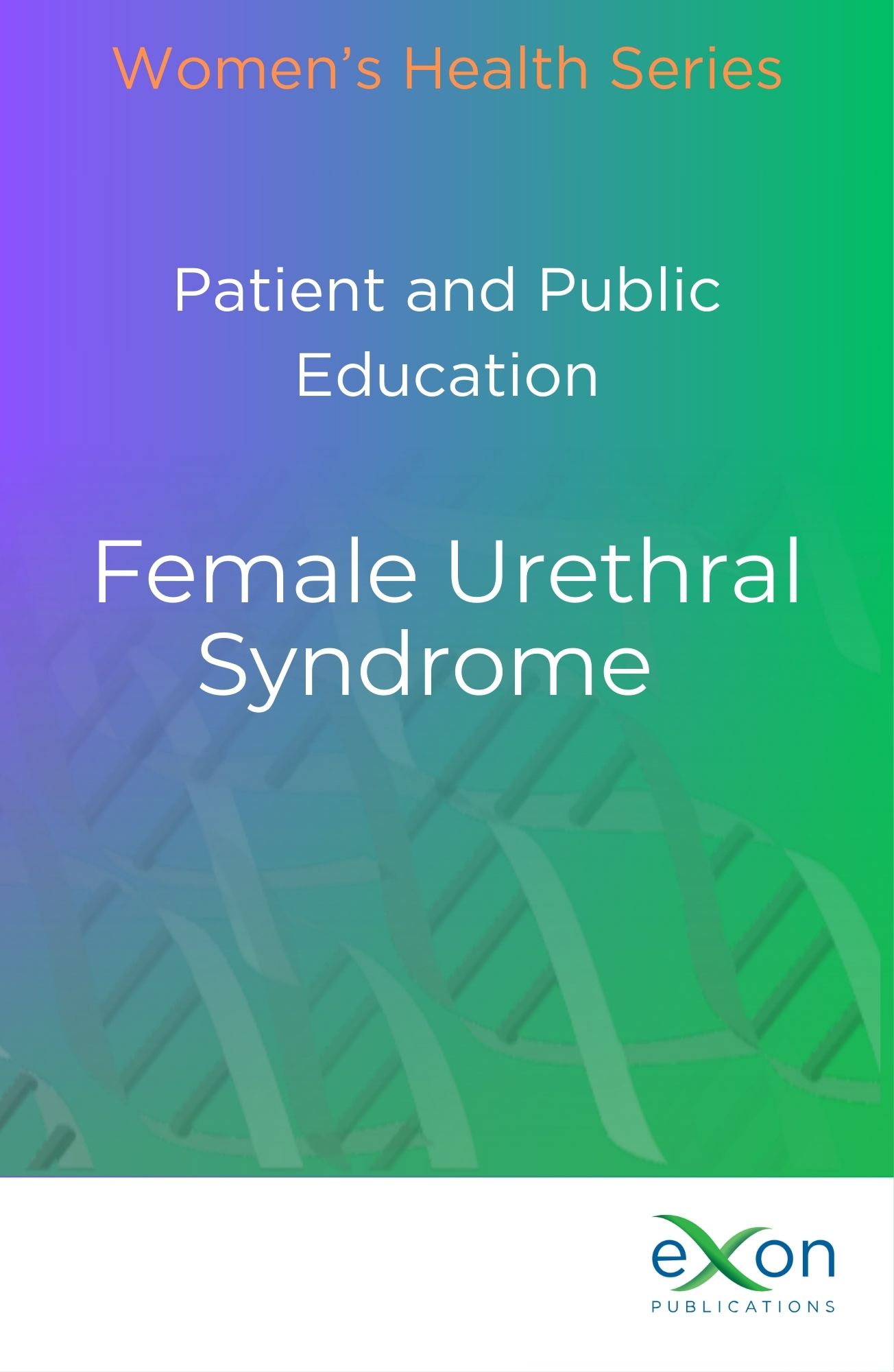 Female urethral syndrome book cover