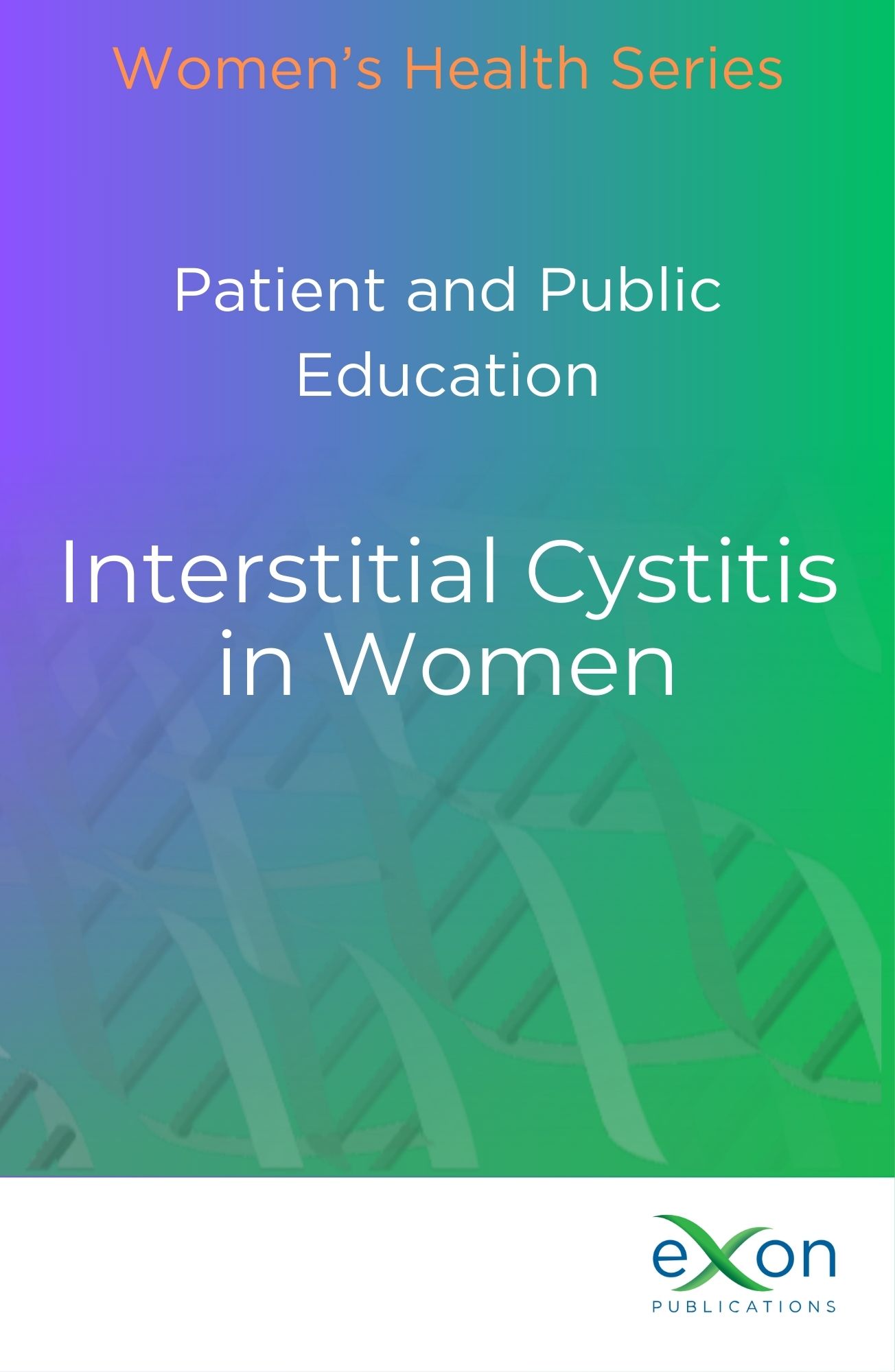 Interstitial cystitis in women book cover
