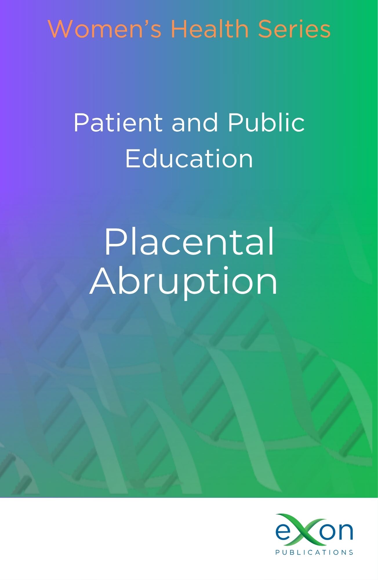 Placental abruption book cover