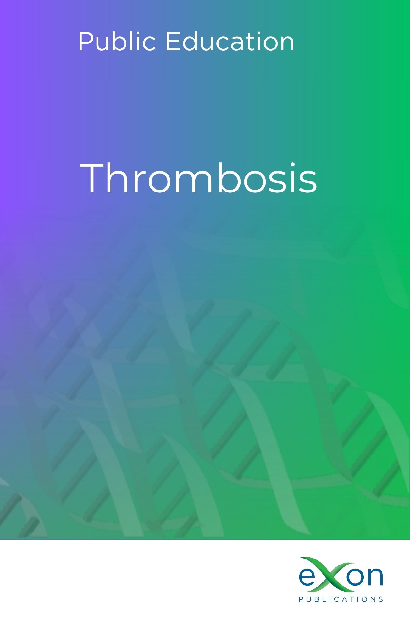 Thrombosis book cover