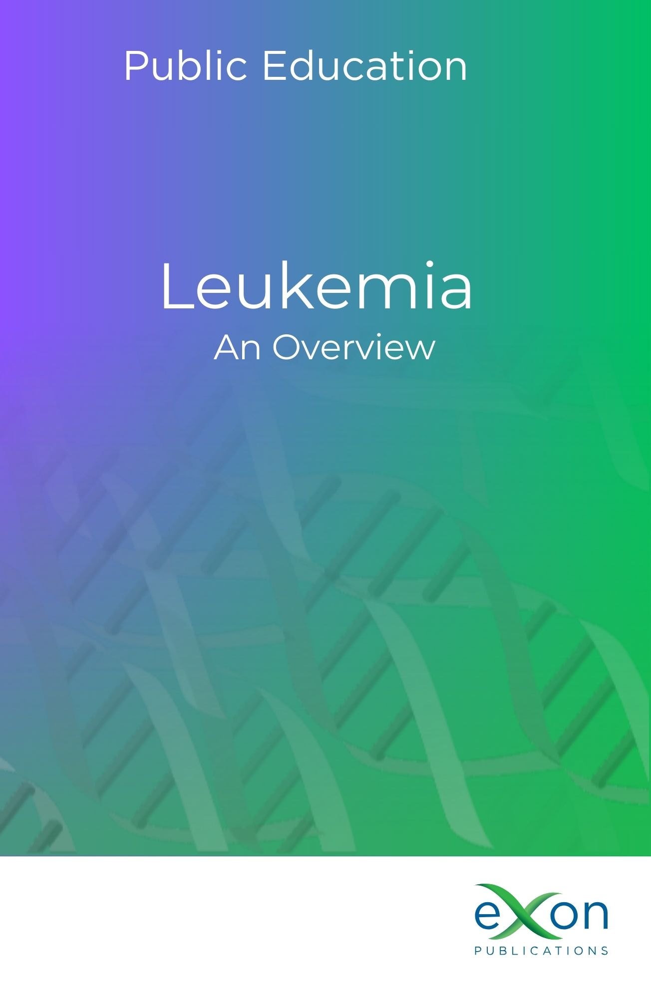 Leukemia - an Overview Book Cover